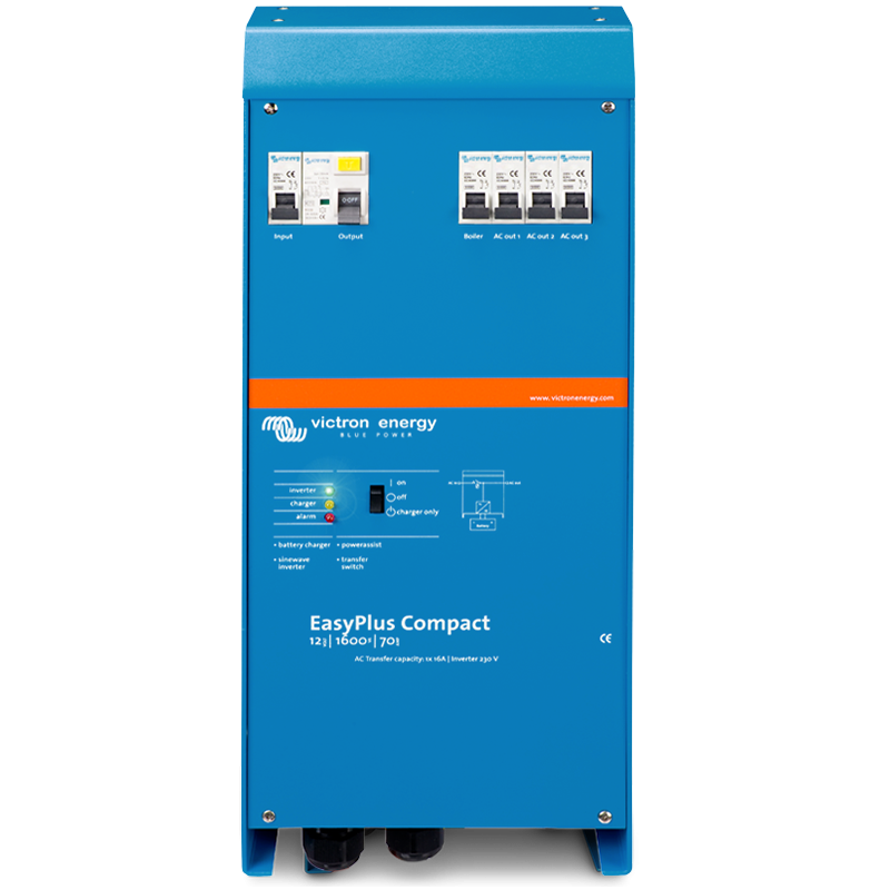 EasyPCom12/1600/70-16 230V VE.Bus*If 0, order CEP122160000* EasyPCom12/1600/70-16 230V VE.Bus*If 0, order CEP122160000*