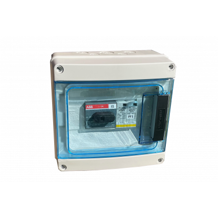 TECHNIDEAL – Coffret DC 600VDC 3kW avec parafoudre pour onduleurs centralisés