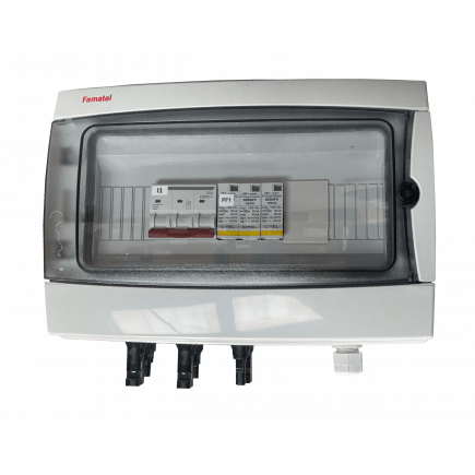 TECHNIDEAL – Coffret DC 9kW  1T avec parafoudre pour onduleurs centralisés