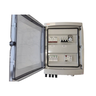 TECHNIDEAL –Coffret de protection AC/DC monophasé 6kWc, Parafoudre AC/DC, 2 MPPT