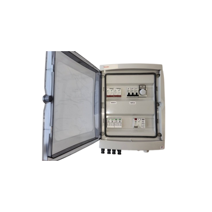 TECHNIDEAL –Coffret de protection AC/DC monophasé 6kWc, Parafoudre AC/DC, 2 MPPT