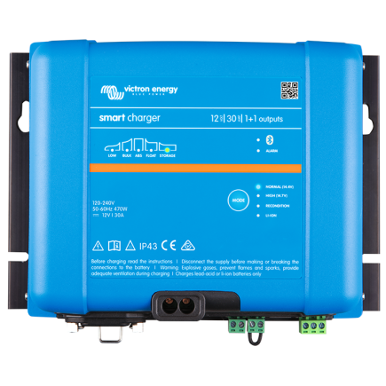 Smart IP43 Charger 24/16(1+1) 230V*If 0, order PSC241651095*