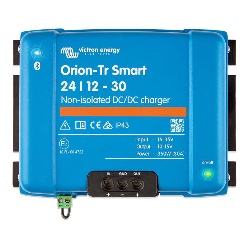 Orion-Tr Smart 12/24-15A (360W) Non-isolated DC-DC charger Orion-Tr Smart 12/24-15A (360W) Non-isolated DC-DC charger