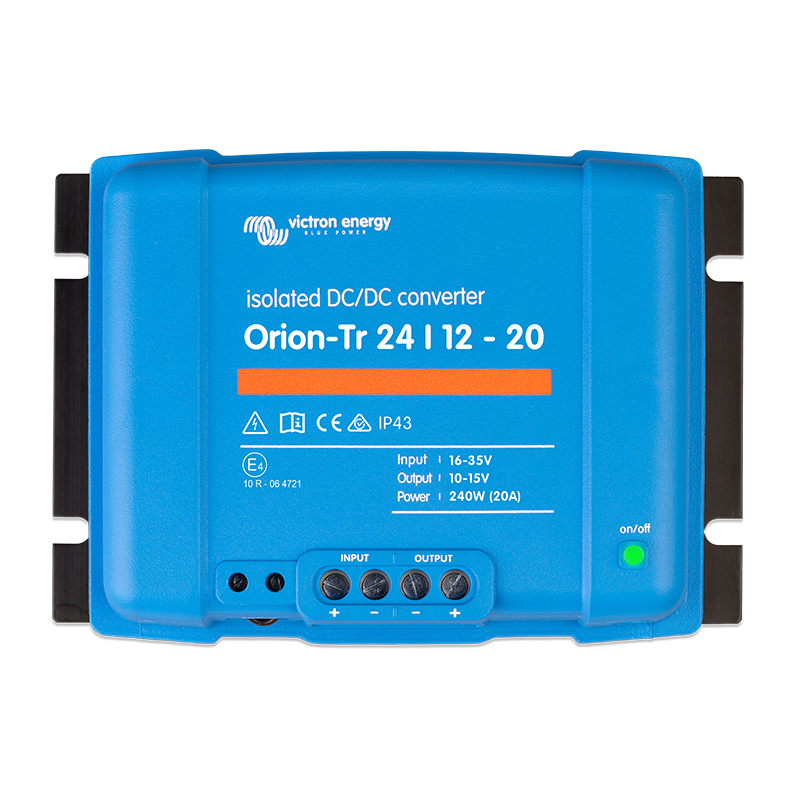 Orion-Tr 24/12-30A (360W) Isolated DC-DC converter Orion-Tr 24/12-30A (360W) Isolated DC-DC converter