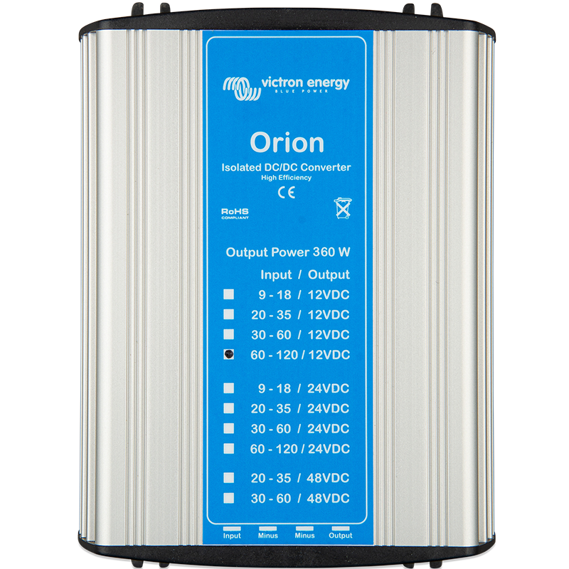 Orion 110/12-30A (360W) Isolated DC-DC converter