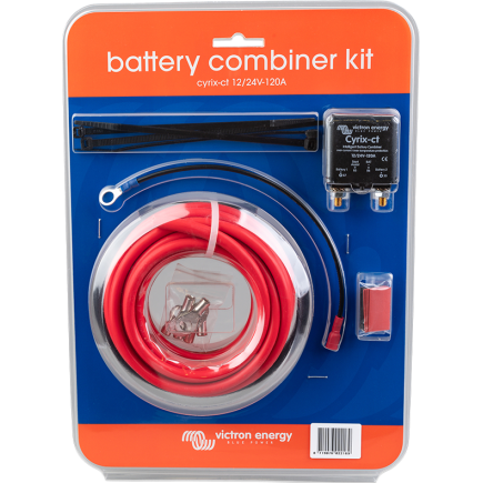 Cyrix-ct 12/24V-120A Battery Combiner Kit Retail