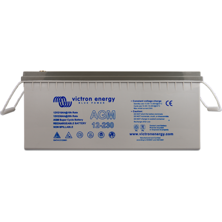 12V/60Ah AGM Super Cycle Batt. (M6)