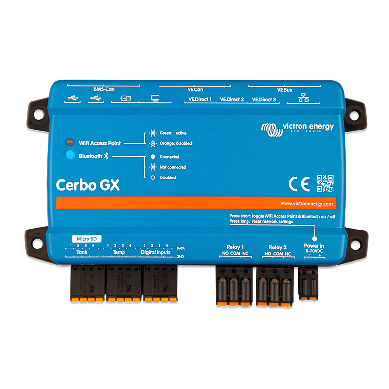 Cerbo-S GX *If 0, order Cerbo GX MK2* Cerbo-S GX *If 0, order Cerbo GX MK2*