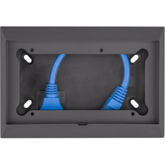 Wall mounted enclosure for 65 x 120 mm GX-panels