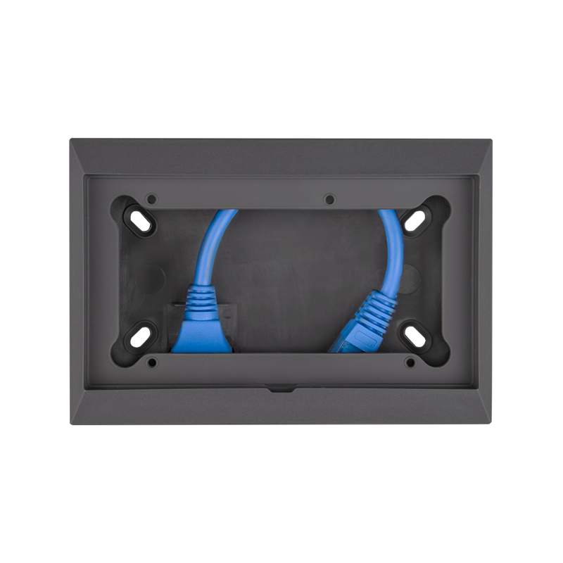 Wall mounted enclosure for 65 x 120 mm GX-panels