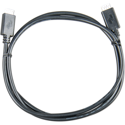 VE.Direct Cable 0,9m (one side Right Angle conn)