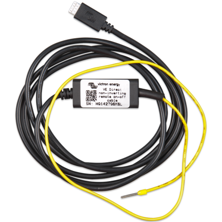 VE.Direct non-inverting remote on-off cable