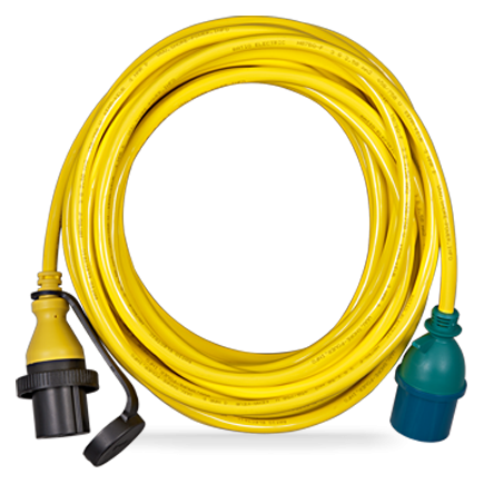 Plug 32A/250Vac (2p/3w) for Power Inlet 32A