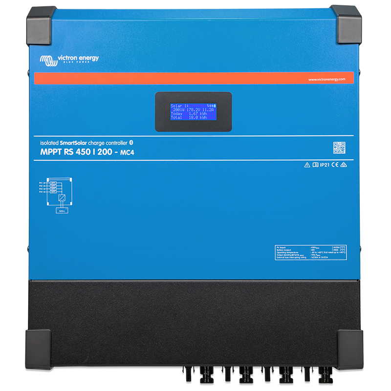SmartSolar MPPT RS 450/100-MC4 SmartSolar MPPT RS 450/100-MC4