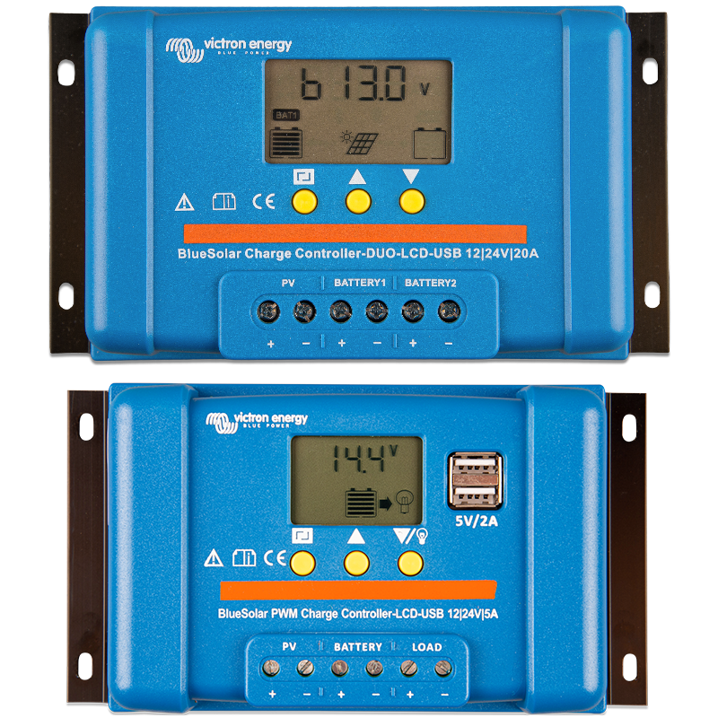 BlueSolar PWM-LCD&USB 12/24V-20A