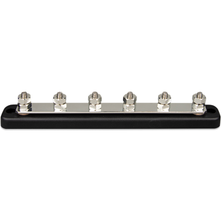 Dual Terminal Stud M8-linked set (1 red/1 black)