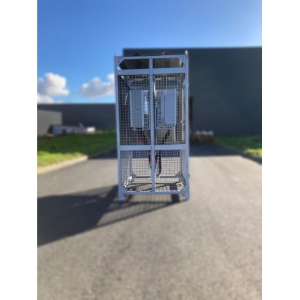 TECHNIDEAL _ Shelter pour 2 onduleurs - Dimension 1x1.3M
