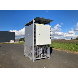 TECHNIDEAL _ Shelter pour 2 onduleurs - Dimension 1x1.3M