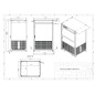 TECHNIDEAL _ Shelter pour 2 onduleurs - Dimension 1x1.3M TECHNIDEAL _ Shelter pour 2 onduleurs - Dimension 1x1.3M