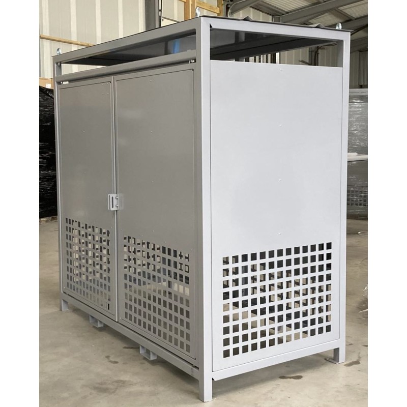 TECHNIDEAL - Shelter pour 1 onduleur - Dimension 2x1M TECHNIDEAL - Shelter pour 1 onduleur - Dimension 2x1M