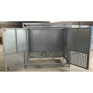 TECHNIDEAL - Shelter pour 1 onduleur - Dimension 2x1M