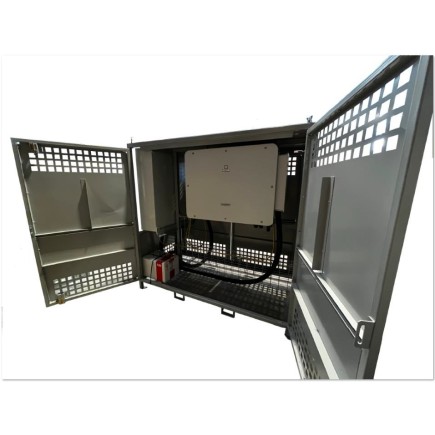 TECHNIDEAL - Shelter pour 2 onduleurs - Dimension 2x1M