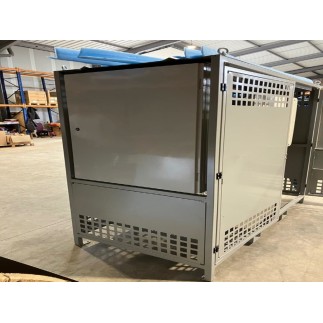 TECHNIDEAL - Shelter pour 2 onduleurs - Dimension 2x1M