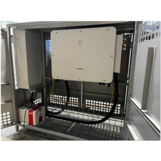 TECHNIDEAL - Shelter pour 2 onduleurs - Dimension 2x1M