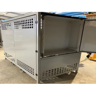 TECHNIDEAL - Shelter pour 2 onduleurs - Dimension 2x1M