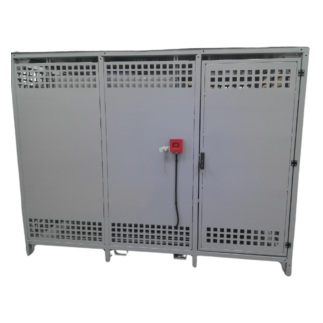 TECHNIDEAL - Shelter pour 3/4 onduleurs - Dimension 3x2M