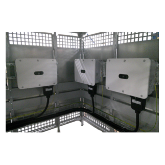 TECHNIDEAL - Shelter pour 3/4 onduleurs - Dimension 3x2M