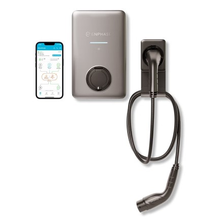 ENPHASE - Borne de recharge IQ EV Charger 2 (triphasé/monophasé avec prise)