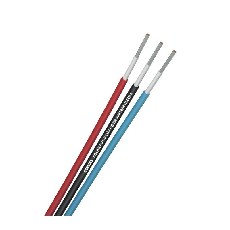 SERMES- SOLAR H1Z2Z2-K AD8 TUV 1X6 ROUGE100m