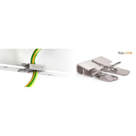 RAYVOLT grounding - Clip de mise à la terre