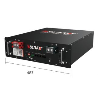 BSLBATT –  BSL Battery 51.2V 100Ah 5.12kWh - B-LFP48-100E 3U