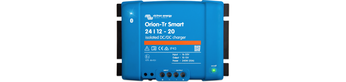 Chargeur DC-DC Smart Orion-Tr avec isolation galvanique