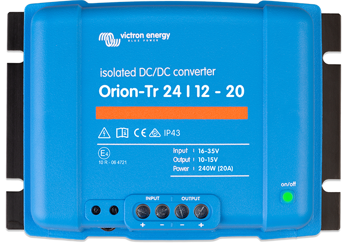 Orion-Tr Convertisseurs DC-DC with galvanic isolation
